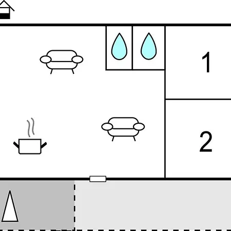 2 Bedroom Gorgeous In Serignan *